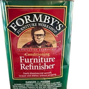 Formby's Wood Conditioning Furniture Refinisher Removes Old Finishes 32 oz Disco